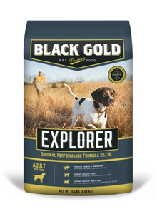 Black Gold Explorer Original Performance 26/18 Dry Dog Food 15 LBs