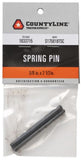 CountyLine 22KITA133 Spring Pin 3/8 Inch x 2-1/2 Inches Auto Black/Black Oxide