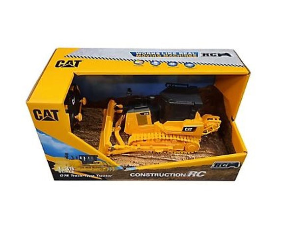 Caterpillar 23002 1:35 Radio Control CAT Construction Track Type Tractor Yellow