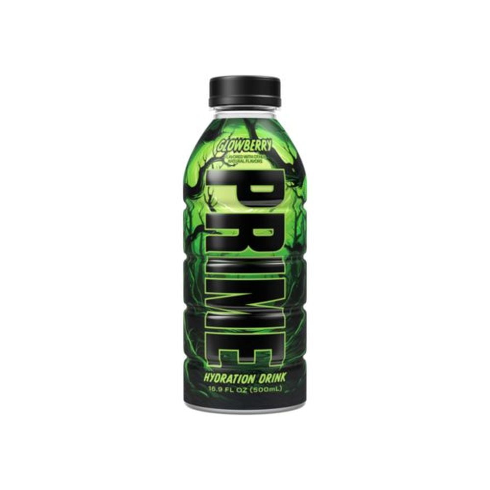 Prime Hydration with BCAA Blend - Muscle Recovery - Glowberry (12 x 16 ...