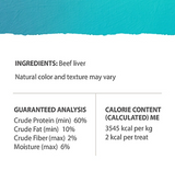 Caledon Farms 70036 - Freeze Dried Liver Bites, 70036
