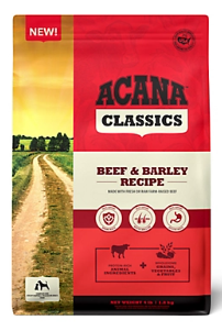 Acana F1B203831K01800 - Classics Beef & Barley Recipe, All Life Stages, 4LB