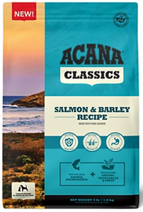 Acana F1B204031K01800 - Classics Salmon & Barley,  All Life Stages 4.5 Lb.