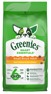 Greenies Smart Essentials, Small Breed Adult Real Chicken & Rice Recipe, 5.5 lb.