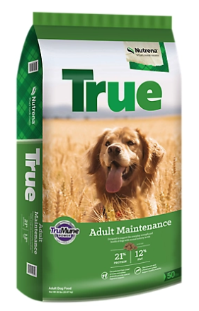 Nutrena True 38714-50 - Adult Maintenance 21/12 Dog Food, 50 lb.