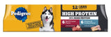 Pedigree Chicken, Turkey, Beef & Lamb Flavor in Gravy Wet Dog Food, Count of 12