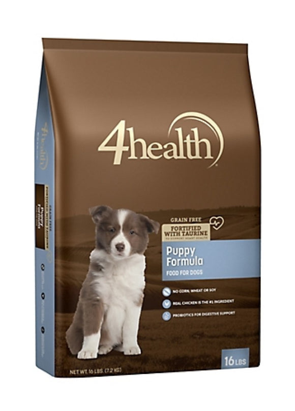 4health Grain Free Puppy Formula Dry Dog Food 2557 - 16lb Bag