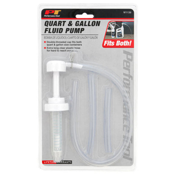 Performance Tool W1139 Quart/Gallon Fluid Pump