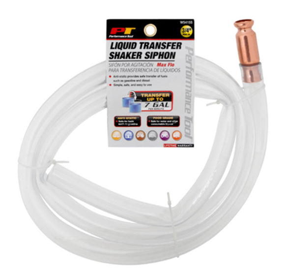 Performance Tool W54155 Liquid Transfer Shaker Siphon