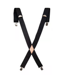 Blue Mountain Men's Utility Suspenders, 2 in. x 48 in., Black, One Size Fits Most