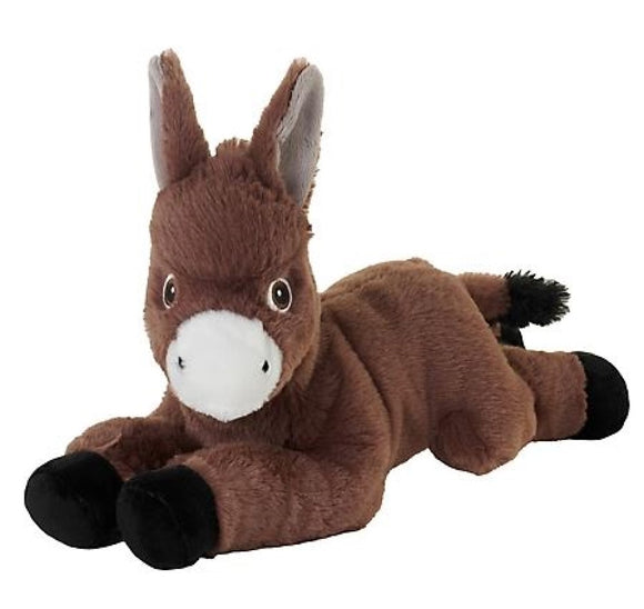 Wild Republic 28478 TRA Ecokins Donkey Foal Stuffed Animal 12-Inch, Brown