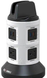 Bell + Howell 2889 Ultimate Smart Charging Station 4 Outlets 6 USB Spin Power