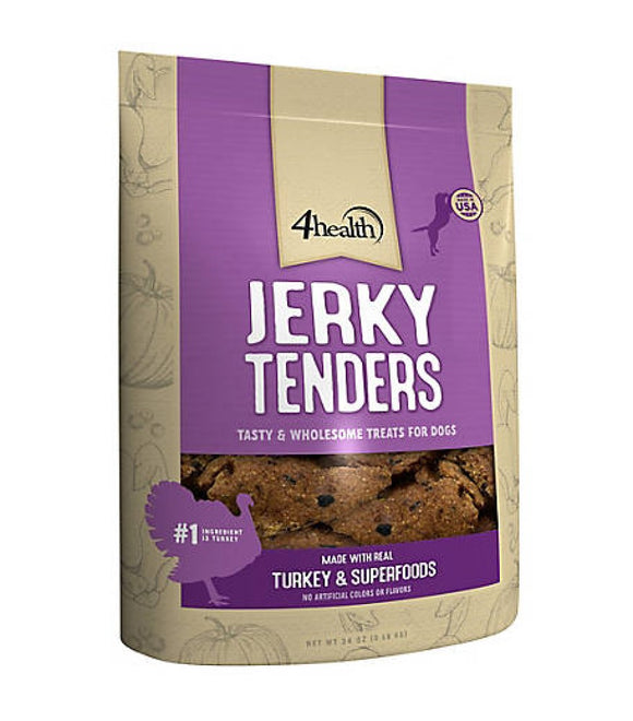 4health Jerky Tenders 29660 24oz Chicken and Apple Dog Treats