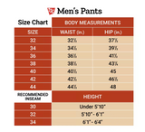 Blue Mountain FMB-1503 Men's Relaxed Fit Denim Utility Jeans/Medium Wash/S38x30