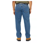 Blue Mountain FMB-1501 Men's Mid-Rise Denim 5-Pocket Jeans, Medium Wash, S32x30