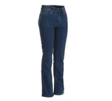 Blue Mountain YLB10281 Women's Relaxed Fit 5-Pocket Straight Jeans/Atlantis/S14
