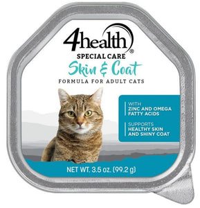 4health Special Care Adult Skin & Coat Formula Wet Cat Food, 3.5 oz. 1 Can