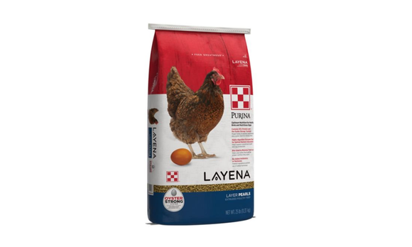 Purina 3006893-703 Layena Pearls Chicken Feed, 25 lb. Bag