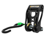 SmartStraps 10 ft. Green Premium RatchetX Tie Down Strap, 500 lb., 2-Pack, 4557