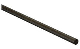 Hillman SteelWorks 11603 1/2" x 36" 4055BC Smooth Metal Rod Plain Steel Weldable
