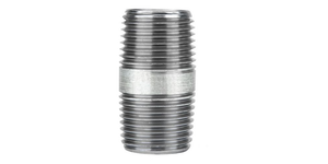 LDR Industries 301 12X112 1/2 in. x 1-1/2 in. Galvanized Pipe Nipple, Gray Color