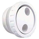 Custom 23315-030-000 1.5" MPT Master Gunite Spa Therapy Jet Internal - White