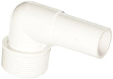 Hayward SPX1105Z2 1.50" MIP x 1.25" Smooth Hose Elbow for Skim Vac Auto Skimmers