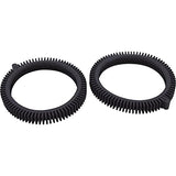 Poolvergnuegen 896584000-594 Black Front Gunite Tire with Hump - Set of 2