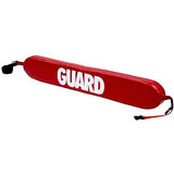 Kemp USA 10202RED 40" Rescue Tube with Plastic Clips - Red