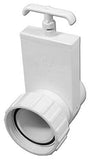 Magic Plastics 0550-20 Gate Valve 2" Slip X 2" FBT Pump Union