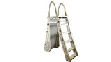 Confer 7200 Confer Roll-Guard A-Frame Safety Ladder for Pool