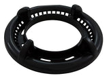Waterway Plastics 519-8051 4-Scallop Trim Ring - High Volume - Black