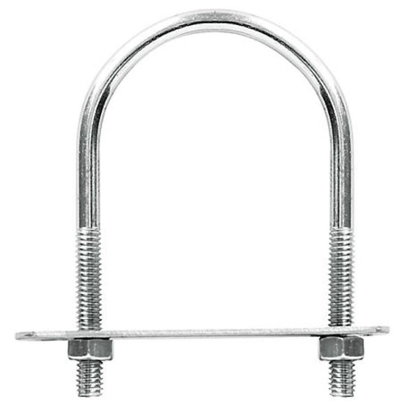 Hillman Hardware Essentials 320828 U-Bolt Saddle Zinc 1/4