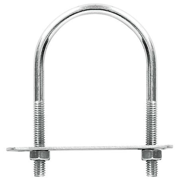 Hillman Hardware Essentials 320830 U-Bolt Saddle Steel Zinc 1/4