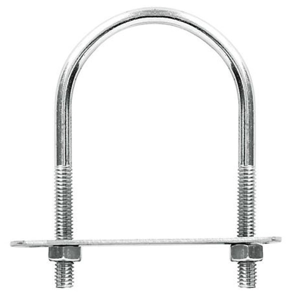 Hillman Hardware Essentials 320840 U-Bolt Saddle Steel Zinc 1/4