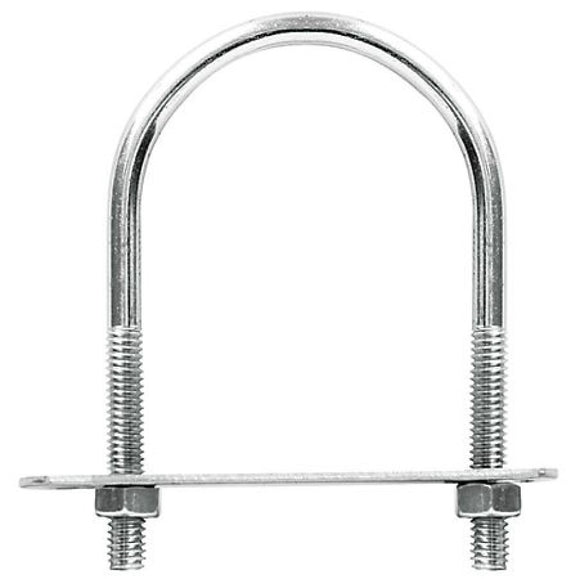 Hillman Hardware Essentials 320842 U-Bolt Saddle Zinc 1/4