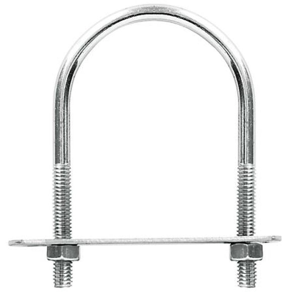 Hillman Hardware Essentials 320868 U-Bolt Saddle Steel Zinc 3/8