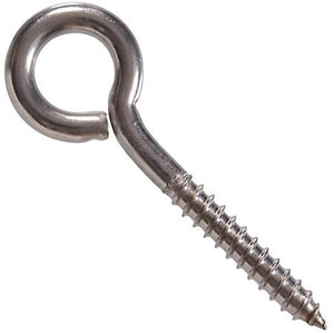 Hillman Hardware Essentials 321172 Lag Eye Bolt Stainless Steel 5/16" x 4"