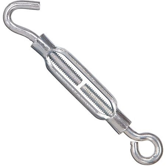 Hillman Hardware Essentials 321884 Hook/Eye Turnbuckle Zinc 5/16