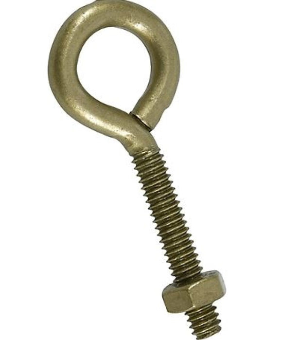 Hillman Hardware Essentials 322610 Forged Eye Bolt with Hex Nut 1/4