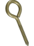 Hardware Essentials 322625 Forged Eye Lag Bolt 7/16 X 5.25" Gold-Plated
