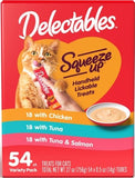 Delectables 3270012999 - Hartz Delectables Squeeze Up Variety Pack - 54 Pack