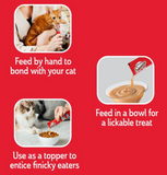 Delectables Tuna and Chicken & Vegetables Squeeze Ups Variety Cat Treats, 10 oz.