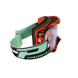 Progrip 3450-16FLBKOR Progrip Goggles - 3450 Fluorescent Orange/Blk