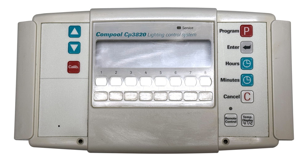 Pentair Compool Indoor Control Panel Faceplate Only for Compool CP-382 ...
