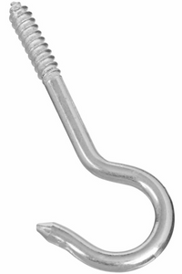 Hardware Essentials Ceiling Hook, Zinc Plated, 321220