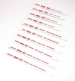 MIBRO 827831 2-3/4 in. to 3-1/2 in. Bi-Metal Jigsaw Blade Set, 10-Pack