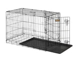 Retriever 42.75" x 28.5" x 30.5" 2-Door Dog Wire Crate - 50 to 60lbs Capacity