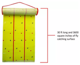 CatchMaster 931 Giant Fly Trap Roll, 30 ft. for Garage, Barn, Greenhouse