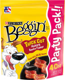 Purina Beggin' 40oz Thick Cut Hickory Smoke Bacon Flavor Strips Dog Treats